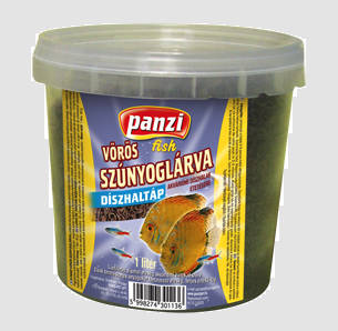 Panzi Panzi Vörös szúnyoglárva - táplálék díszhalak részére (vödrös) 110g