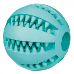 Trixie Trixie Denta Fun Ball  - natúr gumi játék (fogtisztítós labda) kutyák részére (Ø5cm)