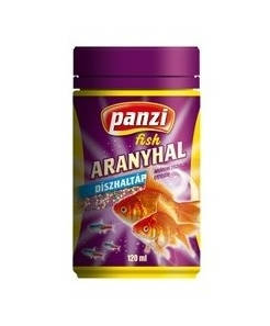 Panzi Panzi Aranyhal díszhaltáp - 135 ml (ötösével rendelhető!)