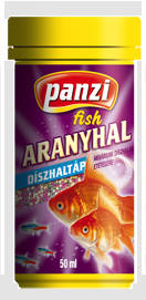 Panzi Panzi Aranyhal díszhaltáp - 50 ml (tizesével rendelhető!)