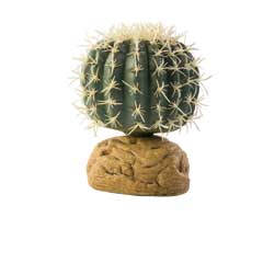 Hagen Exo-Terra Desert Plant Barrel Cactus Small - Terráriumi műnövény dekoráció (hordó kaktusz) cca.10cm