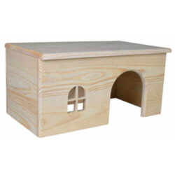 Trixie Trixie Wooden House - Fából készült odú nyulak részére (40x20x23cm)