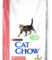 Purina Purina Cat Chow Adult - Sensitive (lazac) - Szárazeledel (15kg)