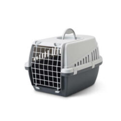 SAVIC SAVIC Trotter Pet Carrier 2 - szállítóbox (világosszürke) kutyák és macskák részére (56x37