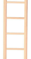 Trixie Trixie Wooden Ladder - falétra (5 fokos) díszmadarak részére (24cm)