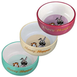 Trixie Trixie Ceramic Bowl - kerámia tál (vegyes színekben) rágcsálók részére (0