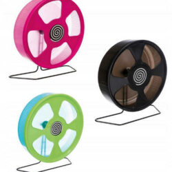 Trixie Trixie Exercise Wheel Plastic - Futókerék (vegyes színek) rágcsálók részére  (Ø33cm)