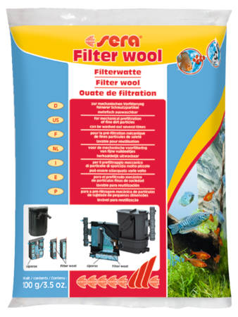 Sera Sera Filtervatta - akváriumi szűrőanyag (100g)