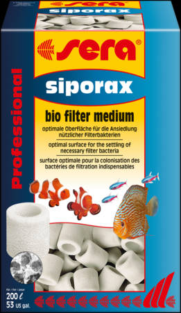 Sera Sera Siporax 15mm - akváriumi szűrőanyag (1000ml)