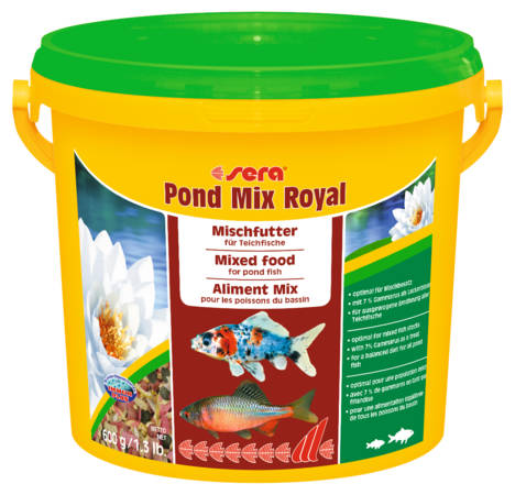 Sera Sera Pond Mix Royal - táplálék (kerti tavakba) díszhalak számára (3800ml)