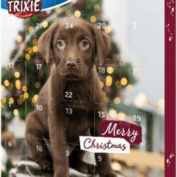 Trixie Trixie Xmas Advent Calendar for Dogs - jutalomfalat (több féle) kutyák részére (24x8g)
