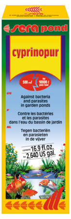 Hagen Sera Pond Cyprinopur - Tavi vízkezelőszer baktériumok és paraziták ellen (500ml)