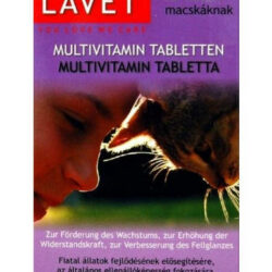 Lavet Lavet Multivitamin Tabletten - Vitamin készítmény (multi) macskák részére 40g/50db tbl.