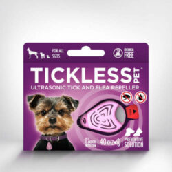 Tickless Pet –  ultrahangos kullancs- és bolhariasztó készülék - lila