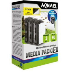 Aqua-el AquaEl Media Pack 3 Standard FZN - Pótszivacs (3db)
