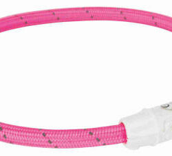 Trixie Trixie USB Flash Ring - világító karika - pink - (XS-XL) Ø70cm/10mm