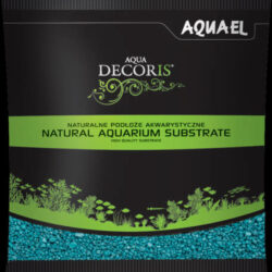 Aqua-el AquaEl Decoris Turquise - Akvárium dekorkavics (tűrkiz) 2-3mm (1kg)