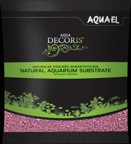 Aqua-el AquaEl Decoris Lila pink - Akvárium dekorkavics (Lila pink) 2-3mm (1kg)