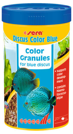 Sera Sera Discus Color Blue - granulátum táplálék (kék