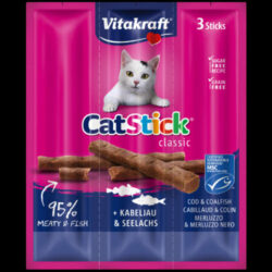 Vitakraft Vitakraft Cat Stick Mini - jutalomfalat (tőkehal