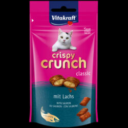 Vitakraft Vitakraft Crispy Crunch - jutalomfalat (lazac) macskák részére (60g)