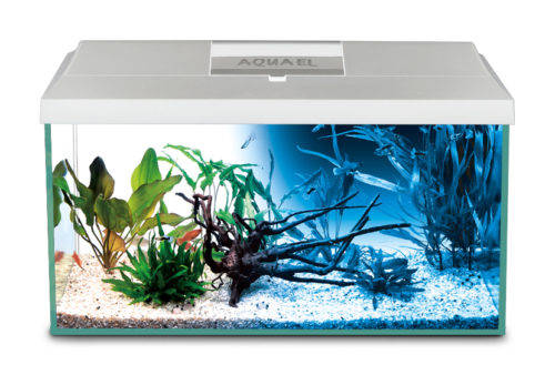 Aqua-el AquaEl Day&Night 40 white - akvárium szett (fehér) 25l/41x25x25cm