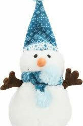 Trixie Trixie Xmas Snowman with bobble cap - plüss