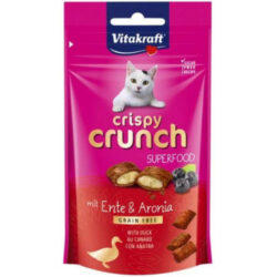 Vitakraft Vitakraft Crispy Crunch - jutalomfalat (kacsa & aronia) macskák részére (60g)