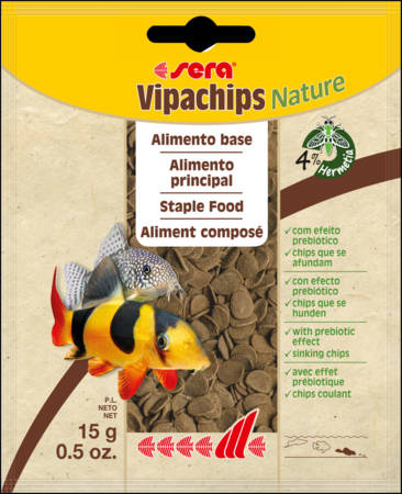 Sera Sera nature Vipachips - táplálék díszhalak számára (15g)