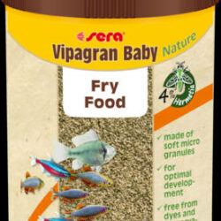 Sera Sera Nature Vipagran Baby (granulátum) - Ivadék táplálék díszhalak számára (100ml/48g)
