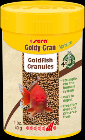 Sera Sera Nature Goldy Gran - granulátum táplálék aranyhalak számára (100ml/30g)