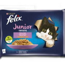 Mars-Nestlé Felix Fantastic junior csirke/lazac aszpikban