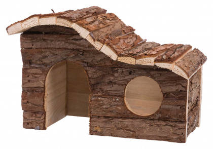 Trixie Trixie Hana Ház - Fából készült odú hörcsögök és egerek részére (26x16x15cm)