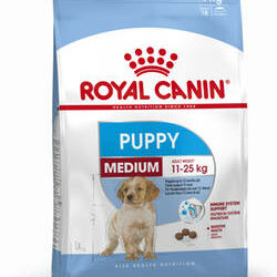 Royal Canin Royal Canin Puppy (Medium 11-25 kg) - Teljesértékű eledel kutyák részére (4kg)