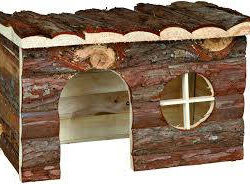 Trixie Trixie Jerrik Ház - Fából készült odú csincsillák és tengerimalacok részére (28x16x18cm)