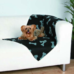 Trixie Trixie Beany Blanket - takaró (fekete/mintás) kutyák részére (100x70cm)
