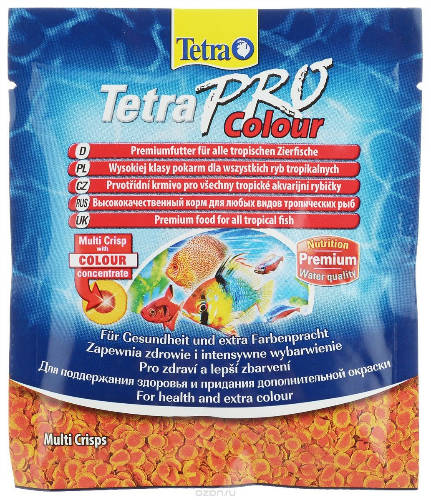 Tetra TetraPro Colour Multi Crisps - Táplálék díszhalak számára (12g)