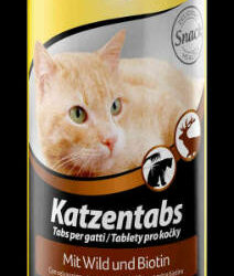GIMPET GimCat Cat Tabs with Wild und Biotin - Kiegészítő eleség (Vadas
