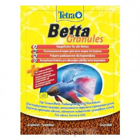 Tetra TetraBetta Granules díszhaltáp sziámi harcoshalaknak - 5 g