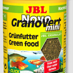 JBL JBL NovoGranoVert mini (CLICK) - Szemcsés eledel (növény) talajlakó díszhalak részére (100ml)