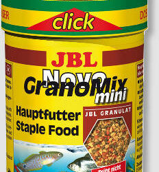 JBL JBL NovoGranoMix mini CLICK - szemcsés alaptáp kisméretű  akváriumi halak számára (100ml)