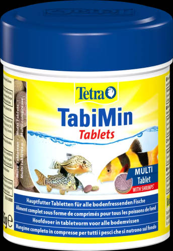 Tetra Tetra Tetra TabiMin - tablettás díszhaltáp aljzat lakó halak részére (58 db tabletta/18g)