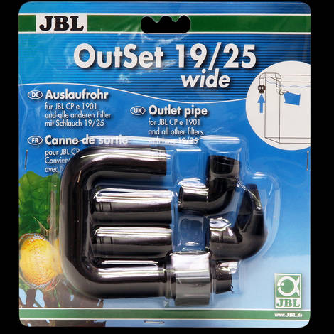 JBL JBL OutSet széles Vízvisszavezető - készlet széles sugárcsővel külső akváriumi szűrőkhöz (19/27)