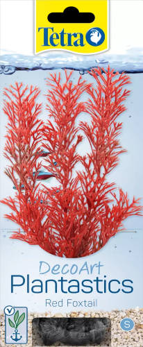 Tetra Tetra Decoart Plant - műnövény (Red Foxtail) akvárium részére (S) 15cm
