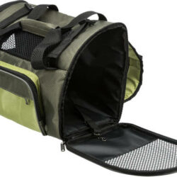 Trixie Trixie Shiva Backpack - hátizsák (zöld) kistestű állatok szállításához (41x30x21cm)