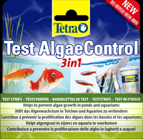 Tetra Tetra test Algae Control 3in1 - vízteszt alganövekedéshez (25db)