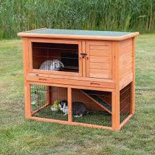 Trixie Trixie Small Animal Hutch with Enclosure - kültéri ház (barna) rágcsálók részére  (116x97x63cm)