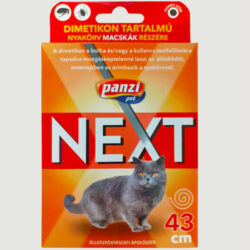 Panzi Panzi NEXT Bolha- és Kullancs nyakörv macskáknak (45cm)