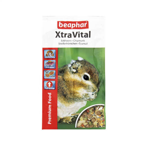 Beaphar Beaphar Xtra Vital  - Teljesértékű eleség mókusnak (800g)