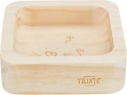 Trixie Wooden Bowl - tál (kezeletlen fa) rágcsálók részére (190ml